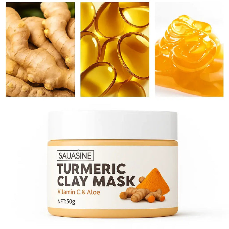Kurkuma Vitamin C Gesichtsmaske - 50g
