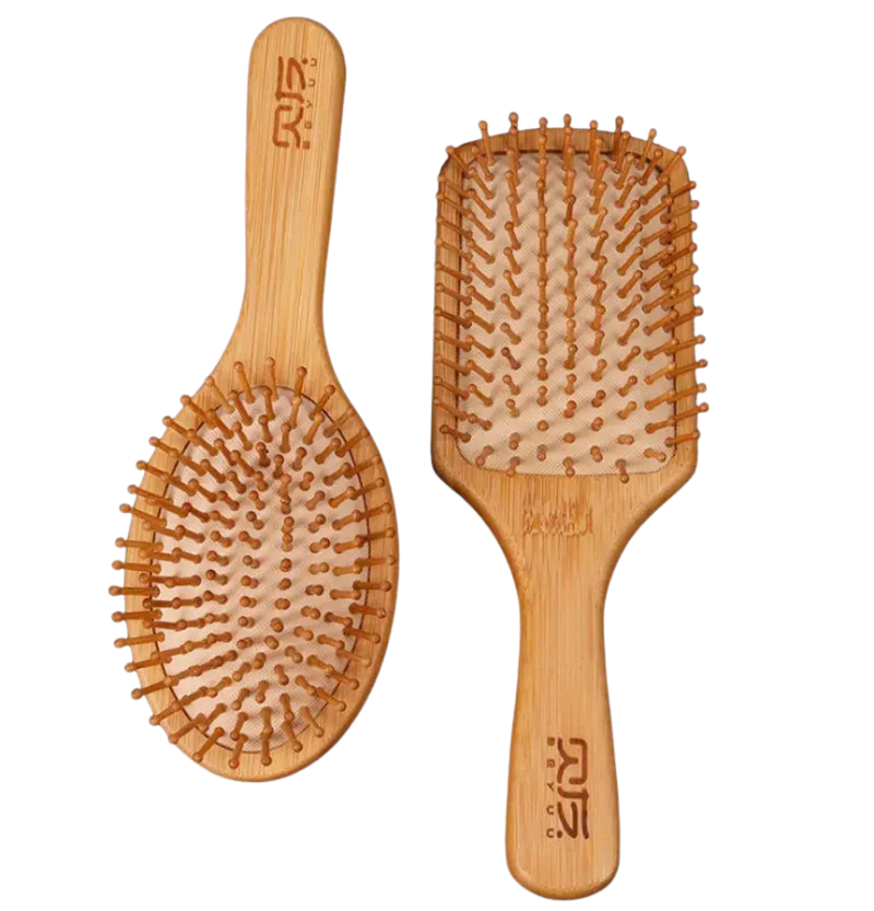 Anti-Frizz-Bambus-Haarbürste 