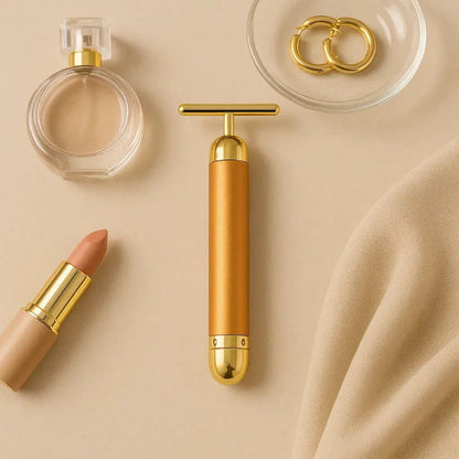 Vibrierender Facelift aus 24 Karat Gold