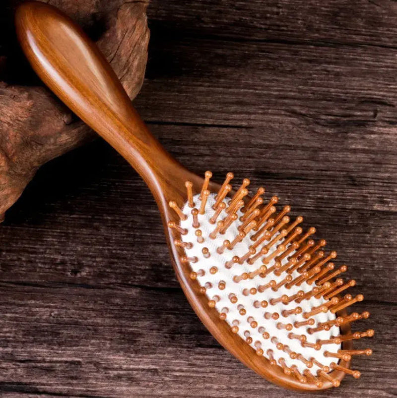 Anti-Frizz-Bambus-Haarbürste 
