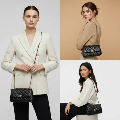 Mini Élégance Noir Tasche